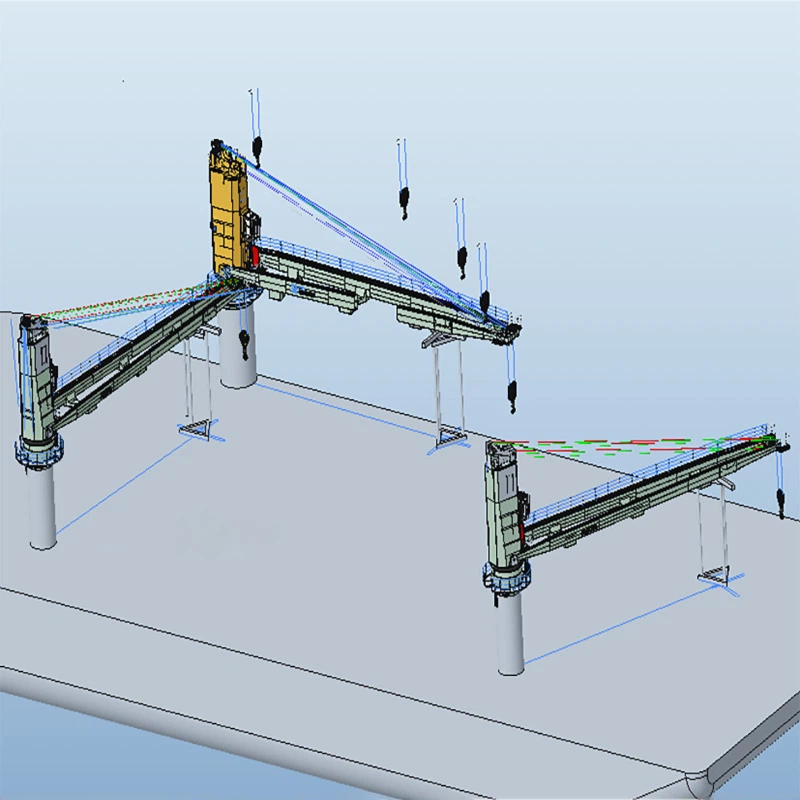 cargo deck crane2 cargo deck crane2